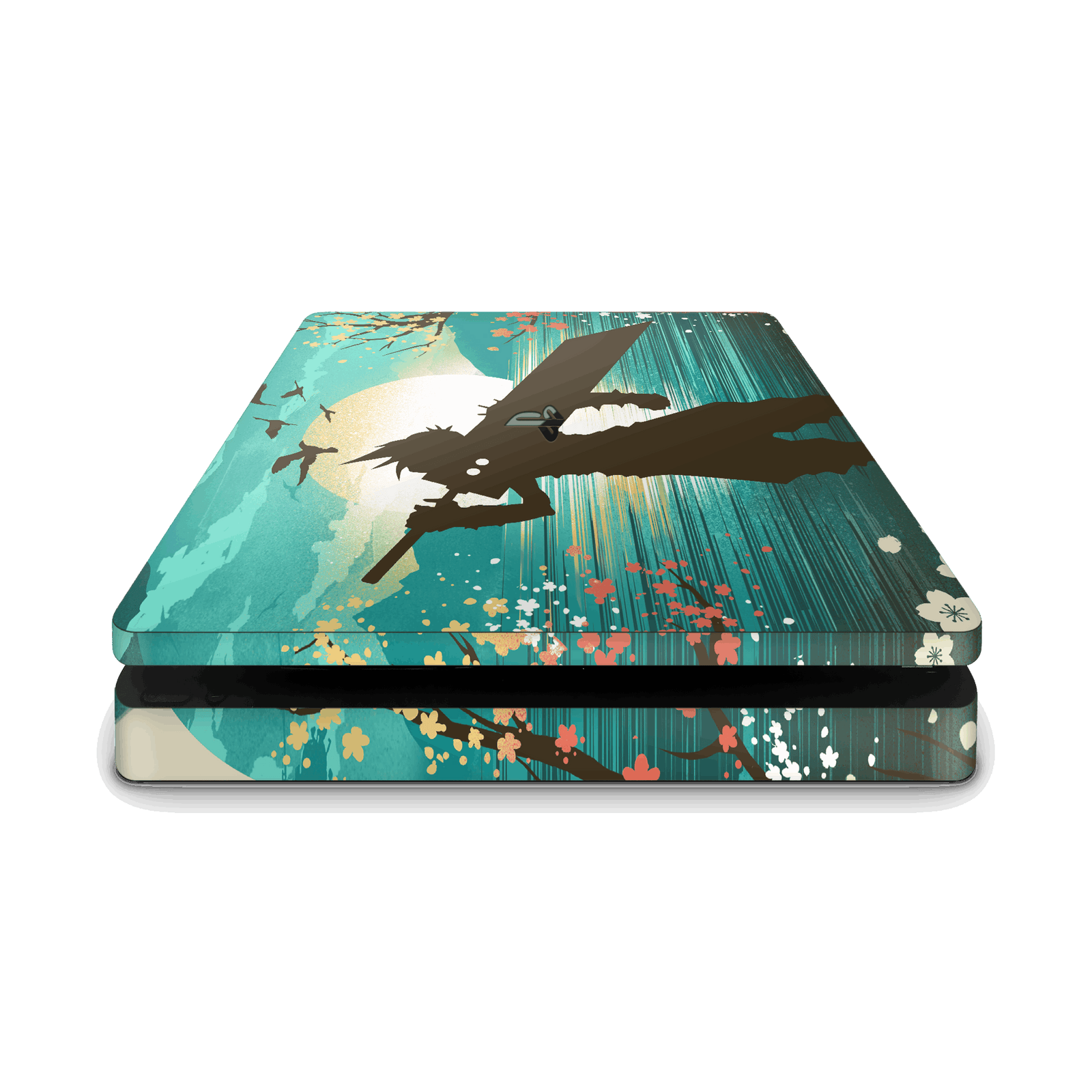 final fantasy 7 cloud strife console skin wrap for ps4 slim