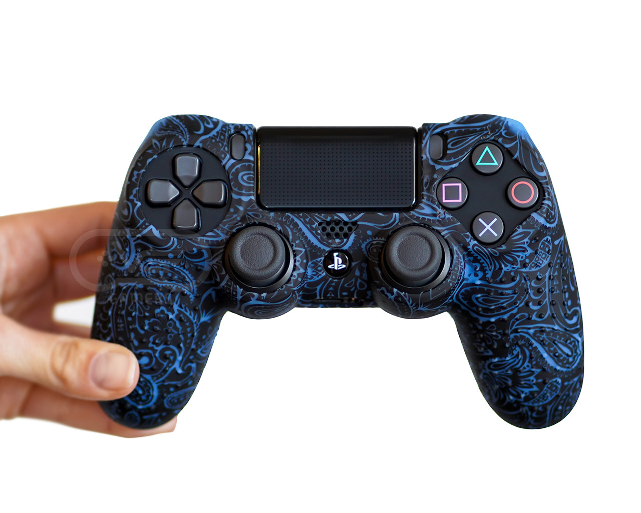 Blue Motif - PS4 Controller Skin