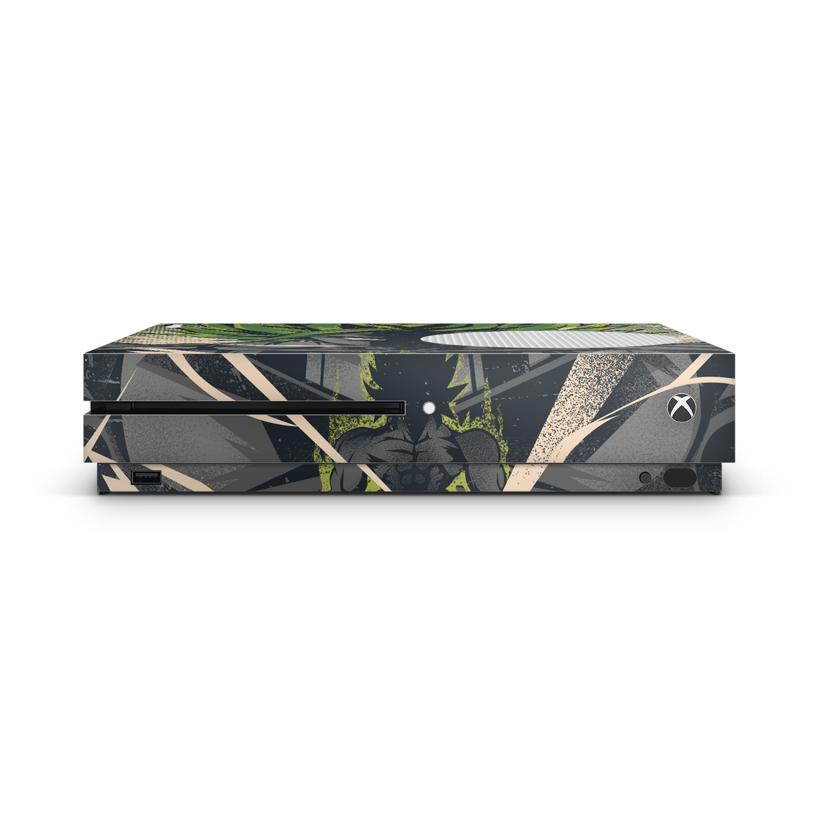 Broly Retro - Xbox One S Console Skin