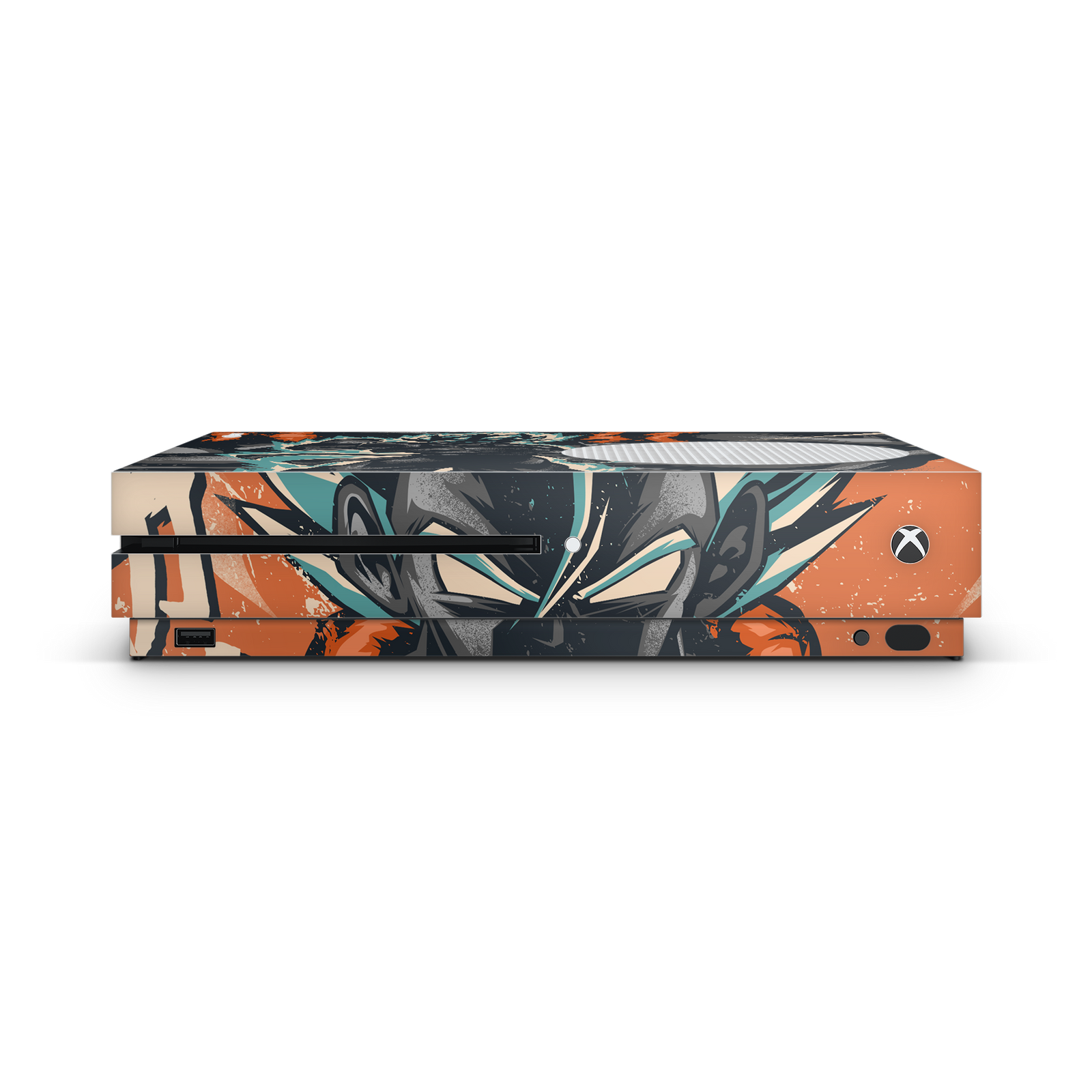 Gogeta Retro - Xbox One S Console Skin