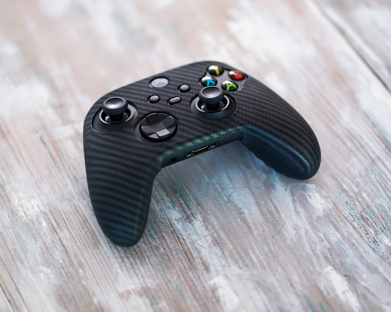Black Carbon Fiber - Xbox Series X/S Controller Skin