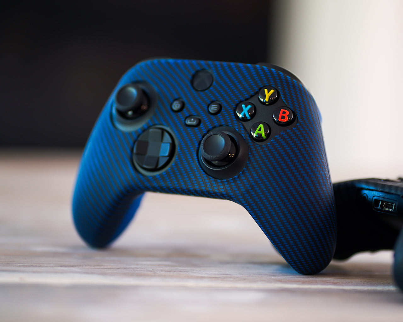 Blue Carbon Fiber - Xbox Series X/S Controller Skin