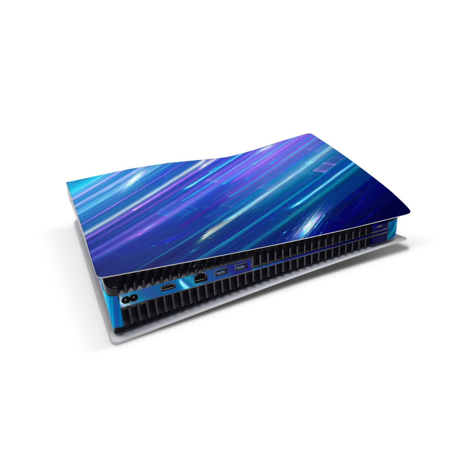 space galaxy ps5 console skin wrap