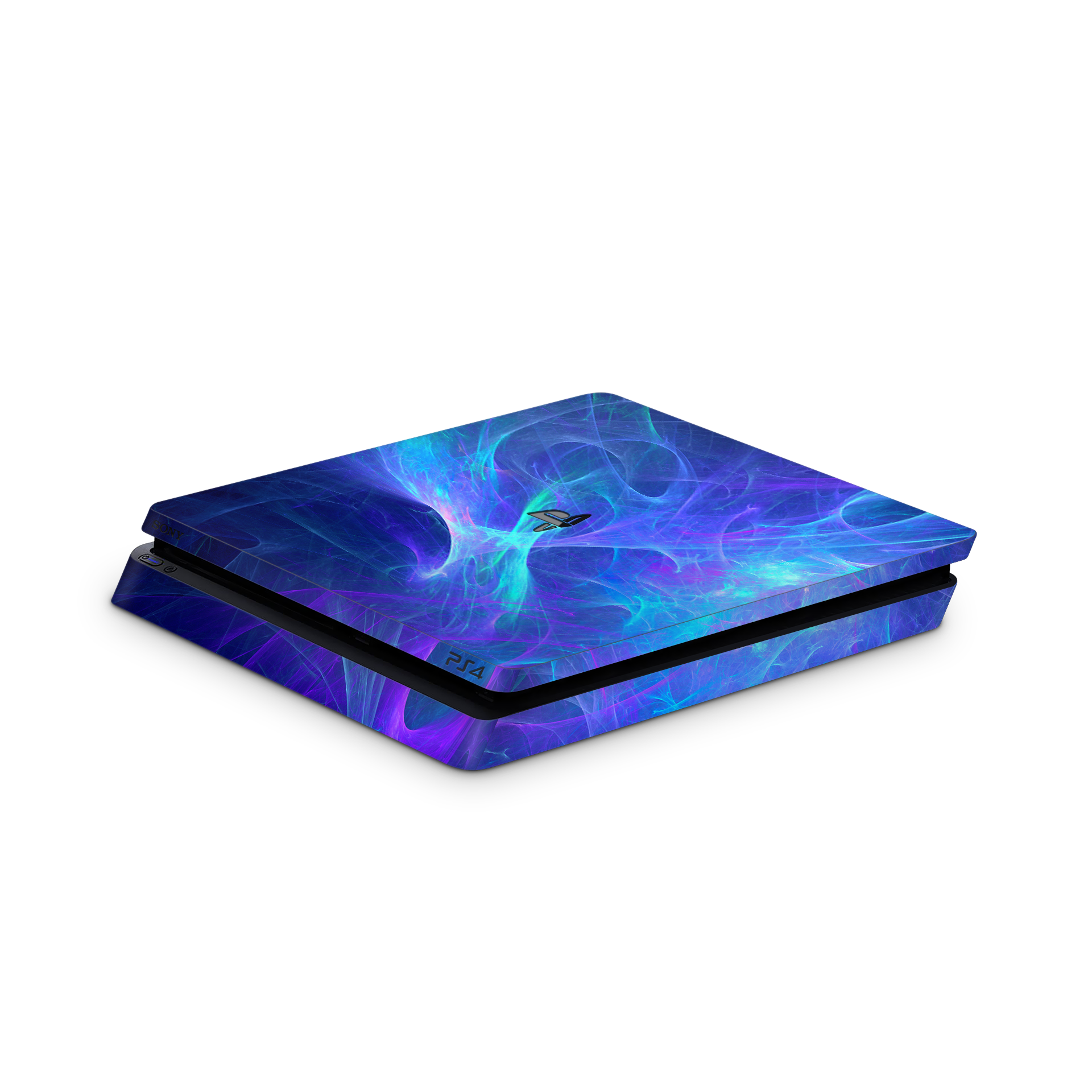 vinyl-console-skins-for-ps4-slim-space-galaxy-theme