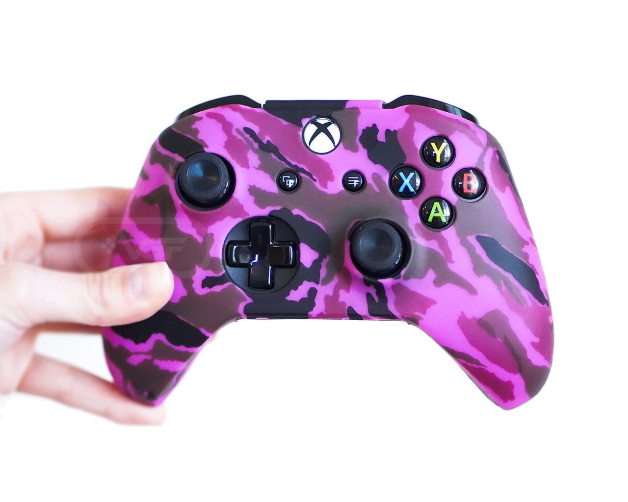 pink camo xbox one silicone controller skin cover case