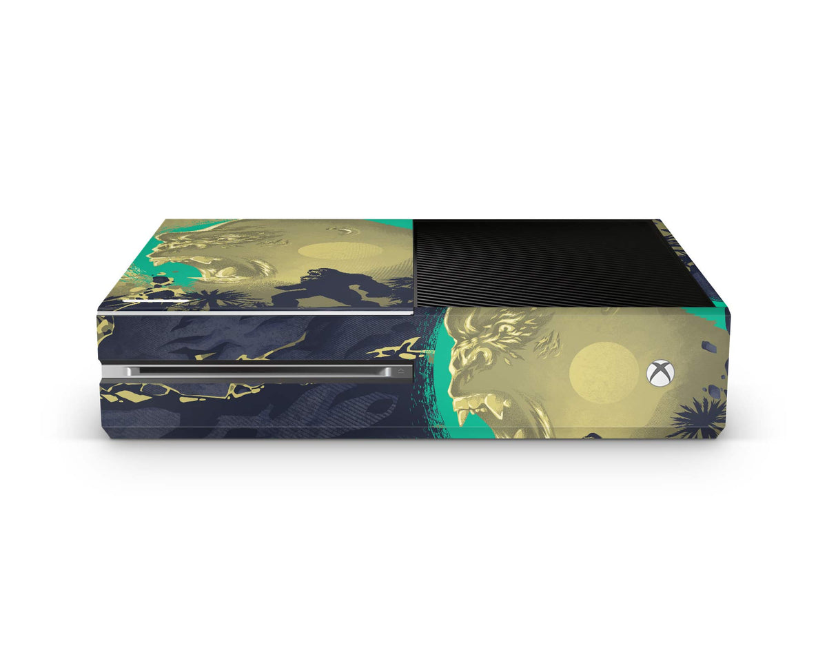 king kong xbox one console skin wrap sticker decal