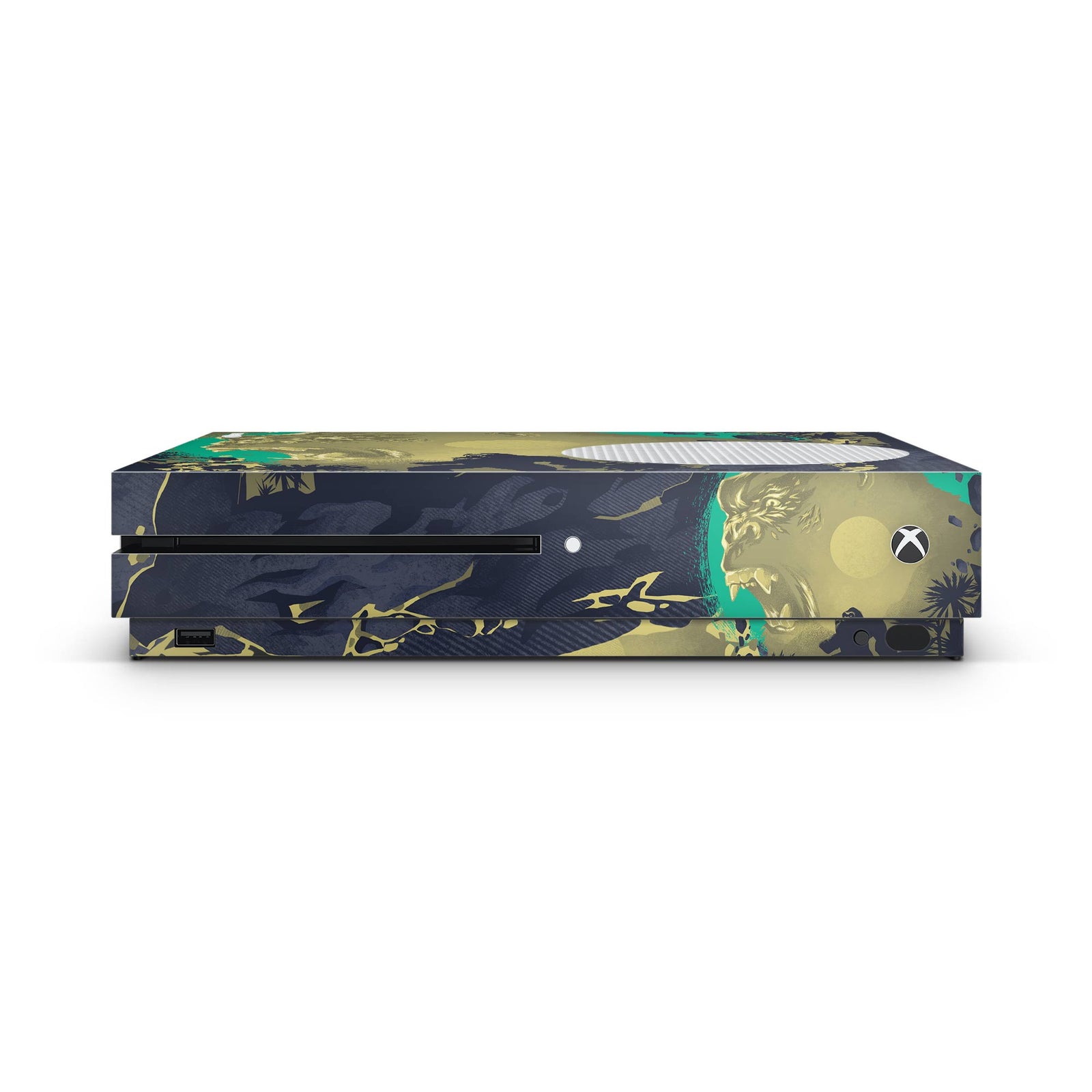 xbox one s king kong console skin wrap vinyl sticker decal