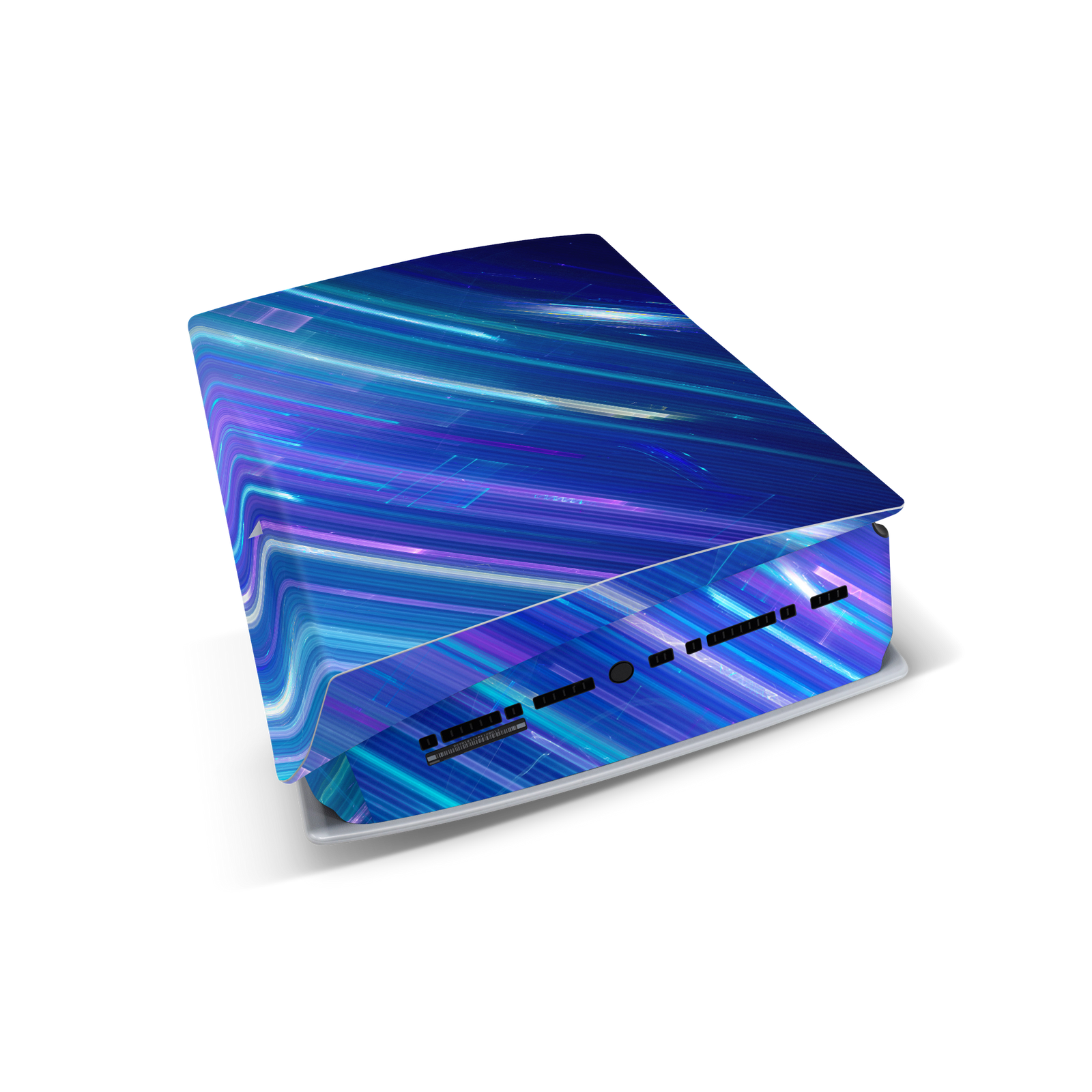 space galaxy ps5 console skin wrap