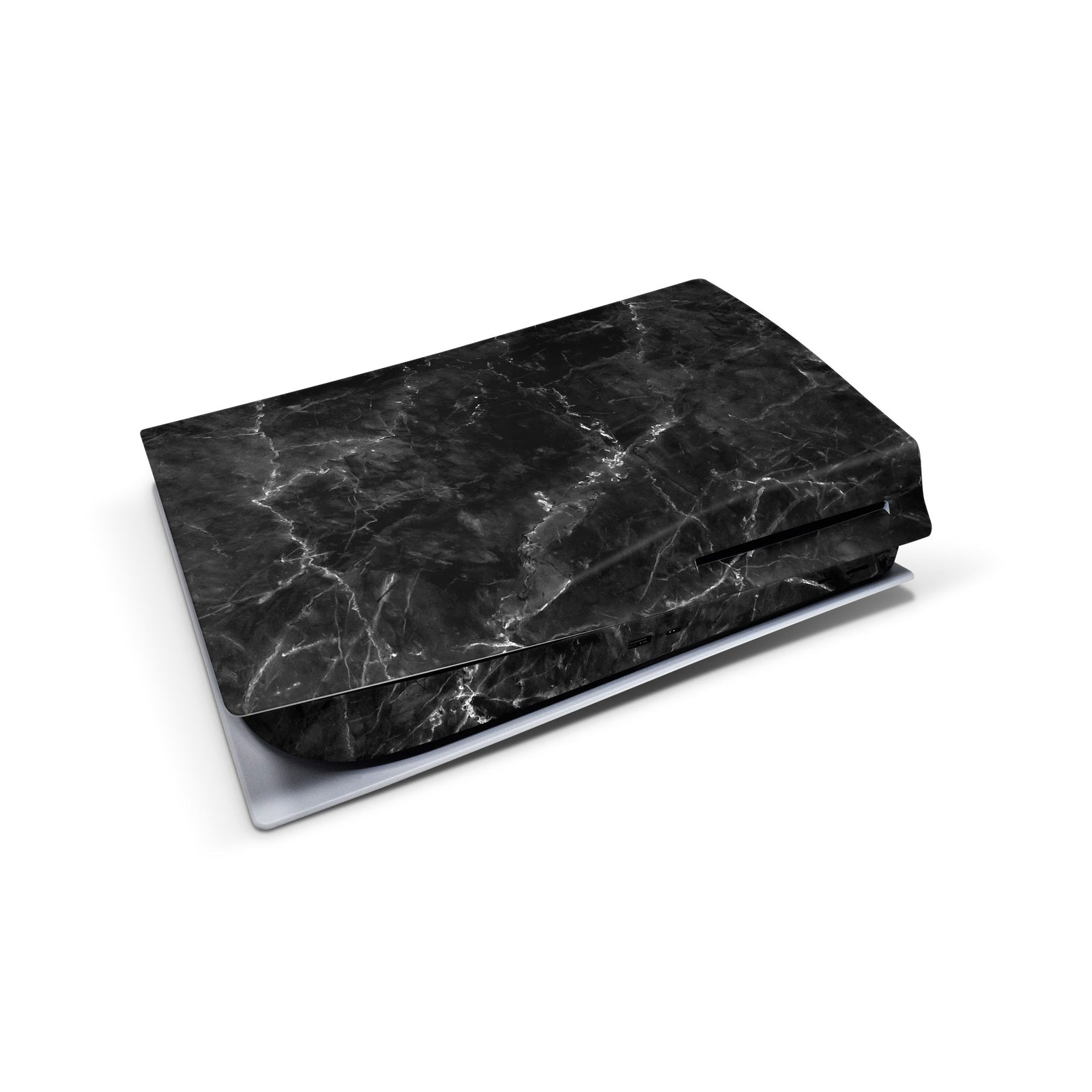 black marble ps5 console skin wrap cover