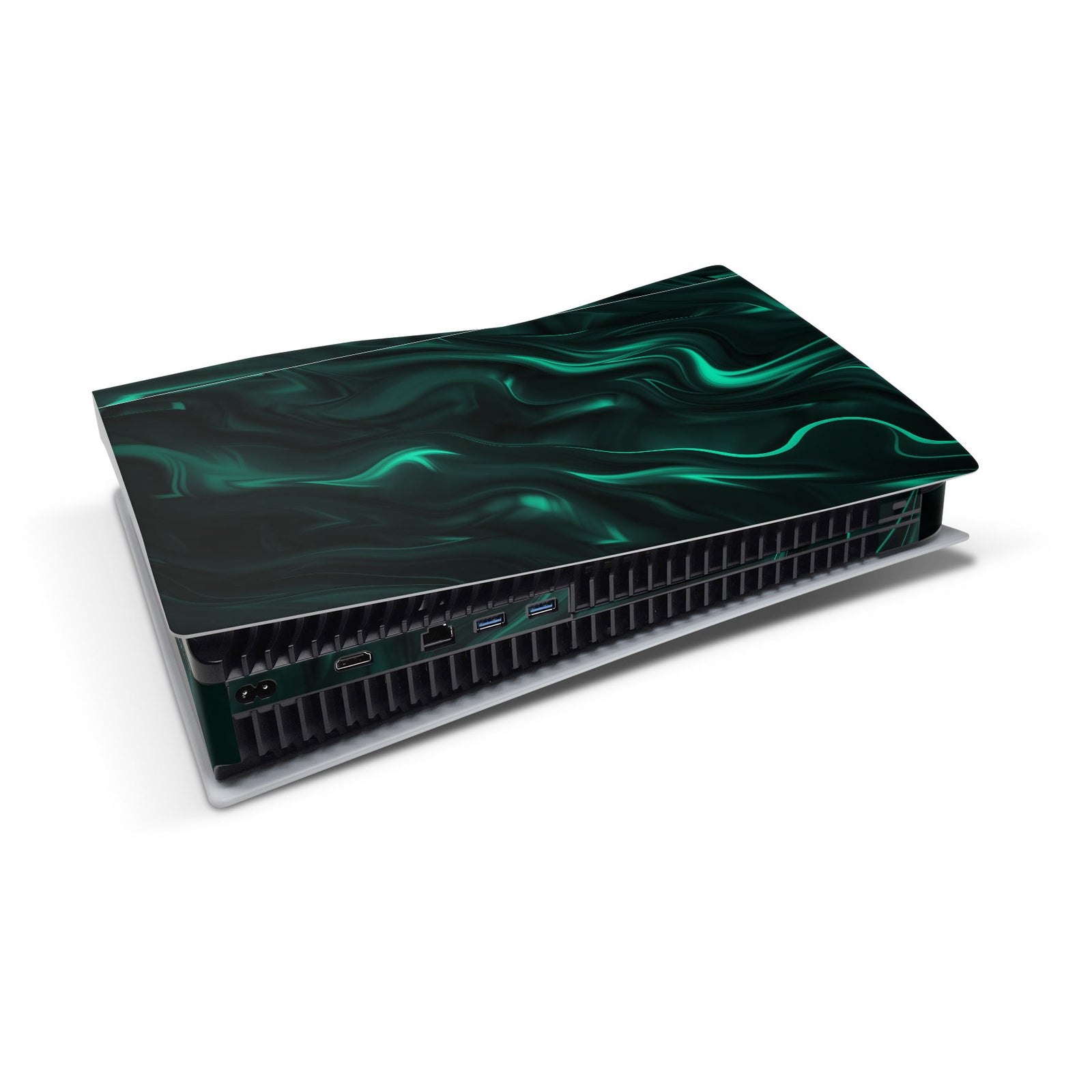 Liquid Emerald - PS5 Console Skin