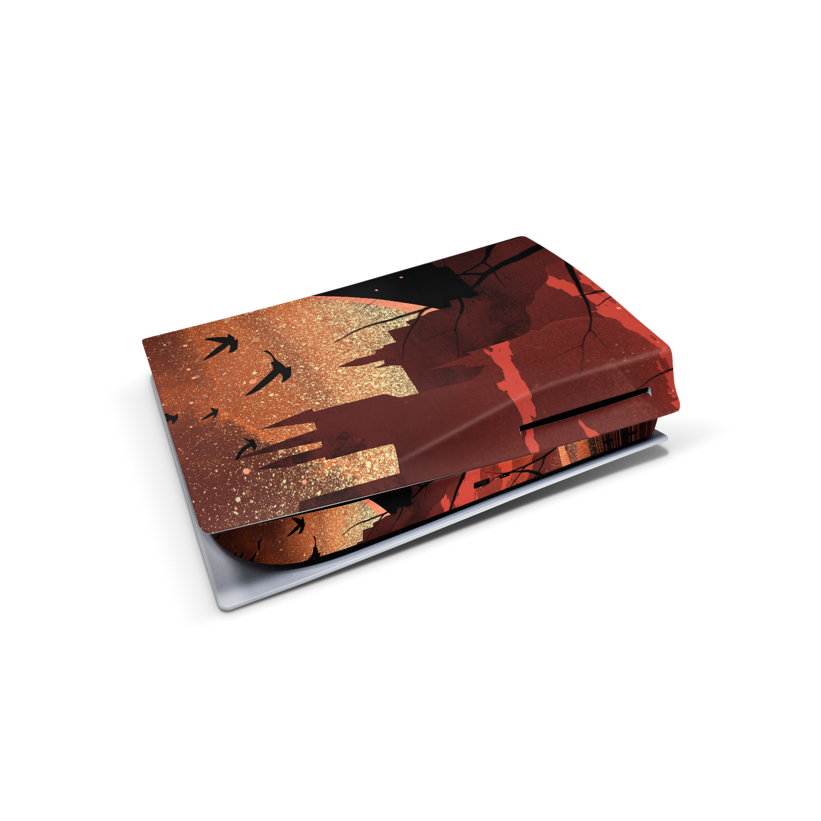 castlevania-ps5-console-skin-vinyl-sticker