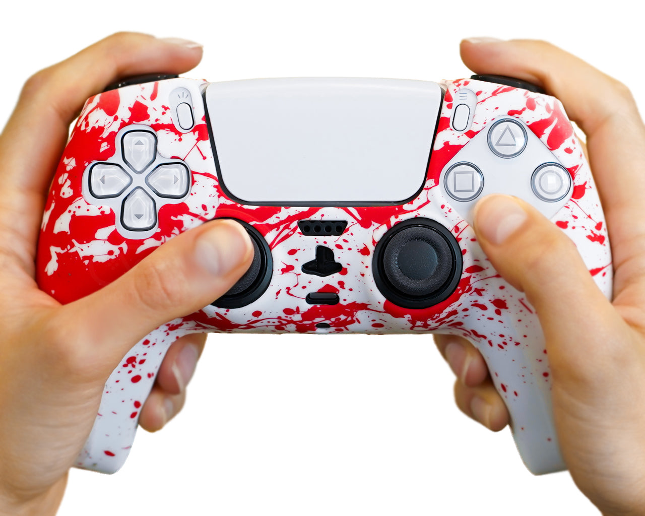 blood splatter ps5 dualsense controller