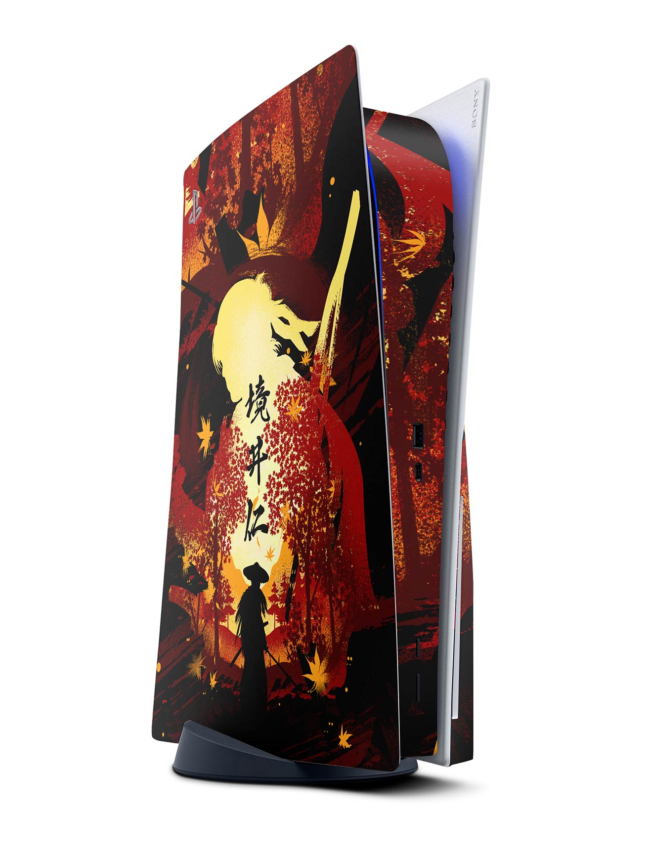 Generic Ghost Of Tsushima PS5 Standard Disc Edition Skin Sticker