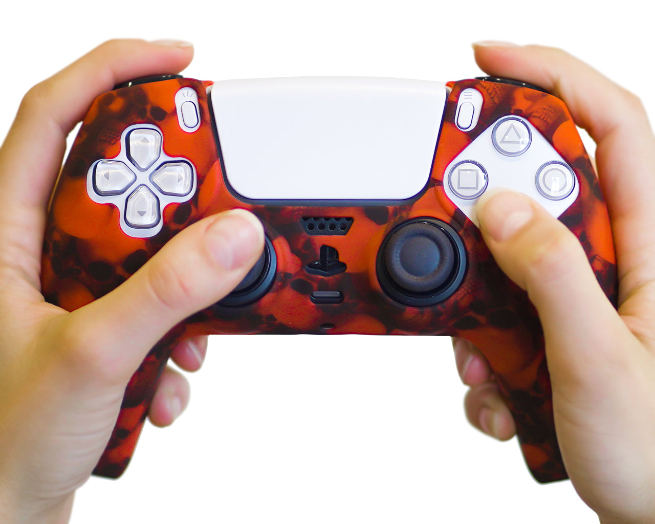 Red Skulls - PS5 Controller Skin