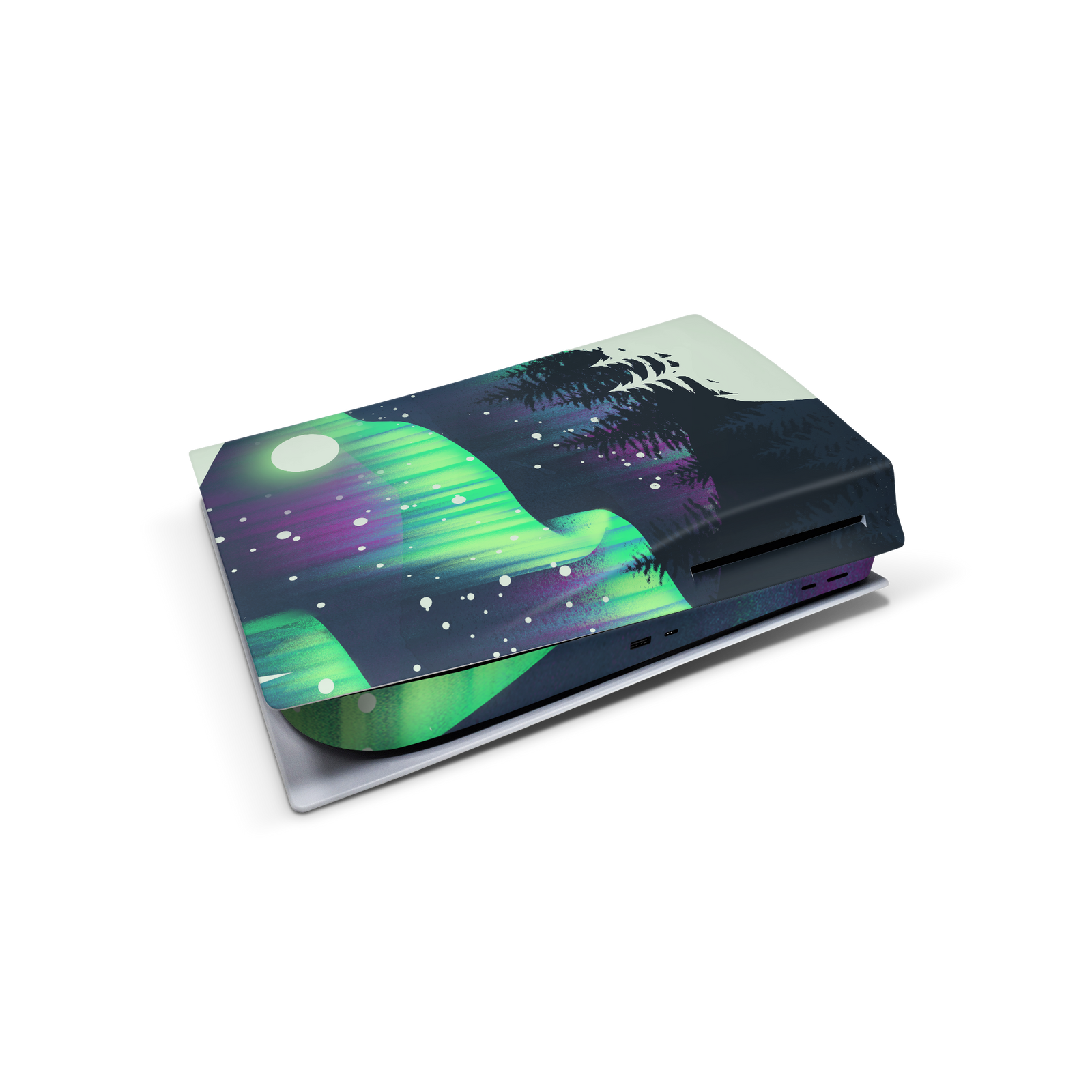 camping hiking nature ps5 console skin sticker wrap