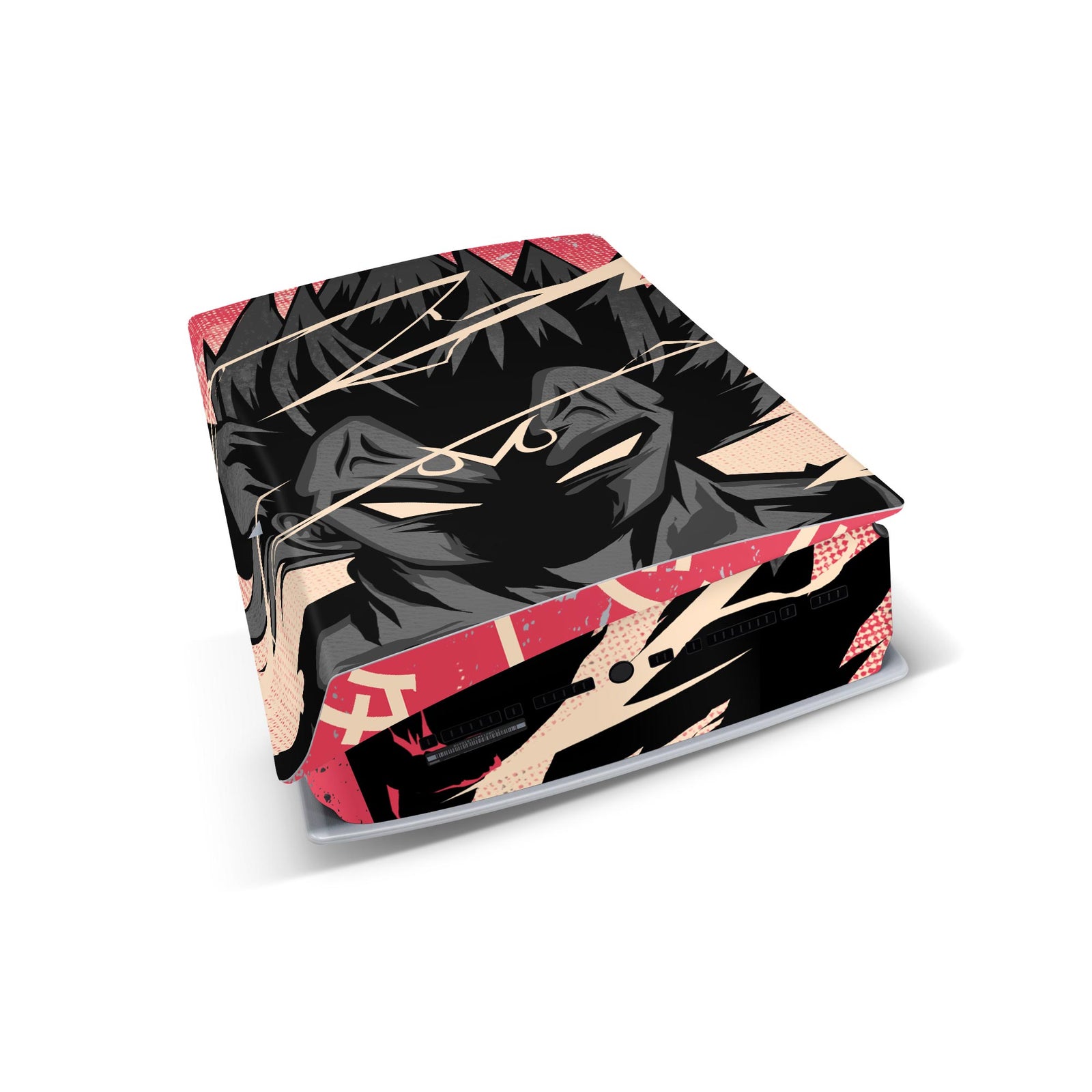 ps5 console skin vegeta dbz dragonball