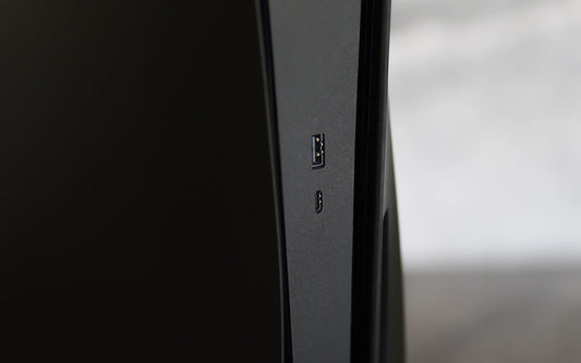 Fade to Black with our NEW Matte Black Plates for PS5