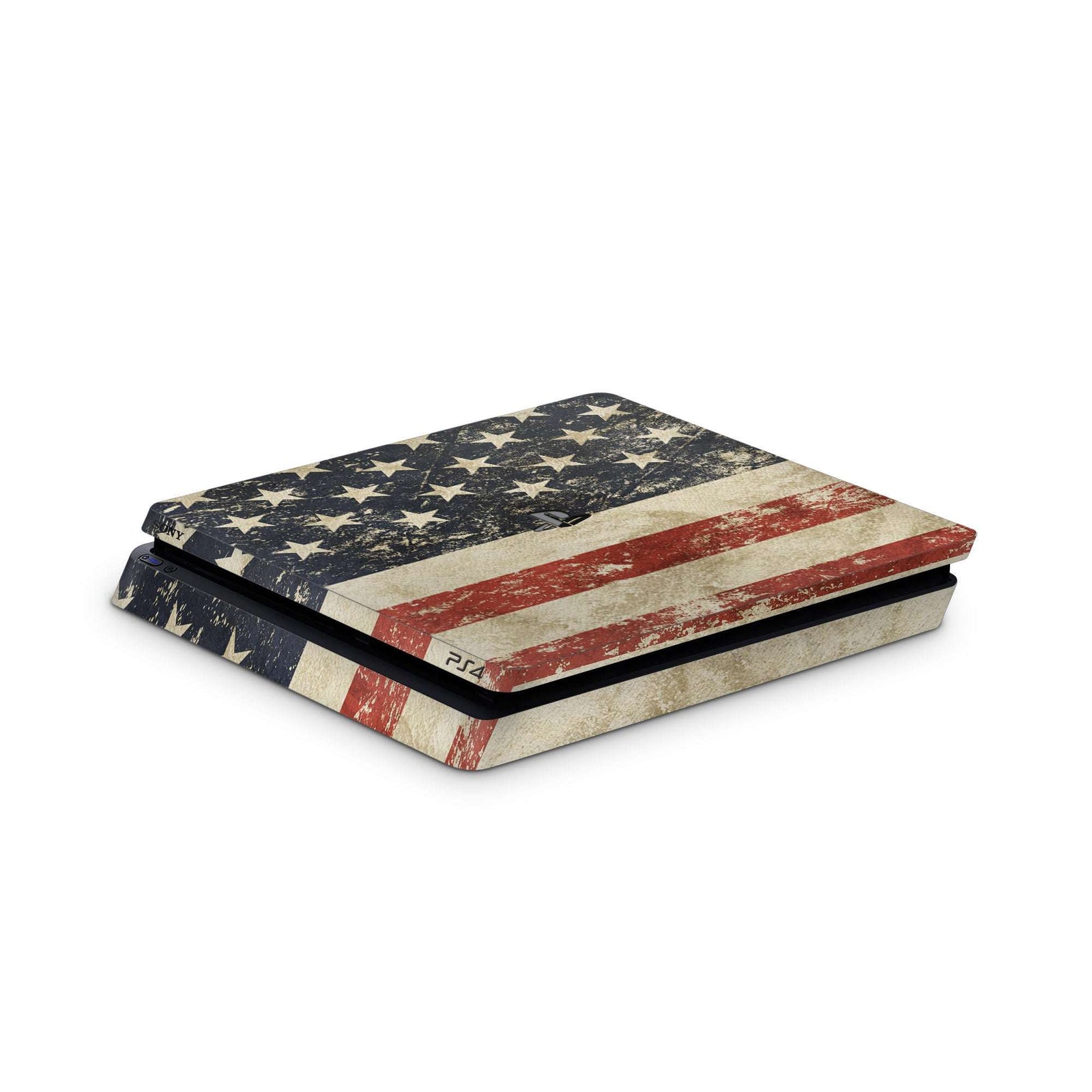 us flag ps4 slim console skin vinyl wrap
