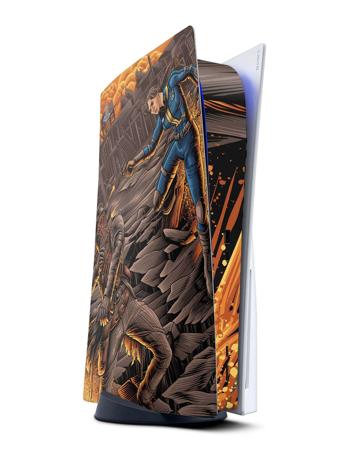 fallout ps5 skin cover wrap