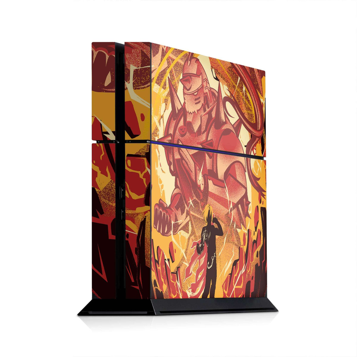 fullmetal alchemist ps4 console wrap vinyl skin sticker decal