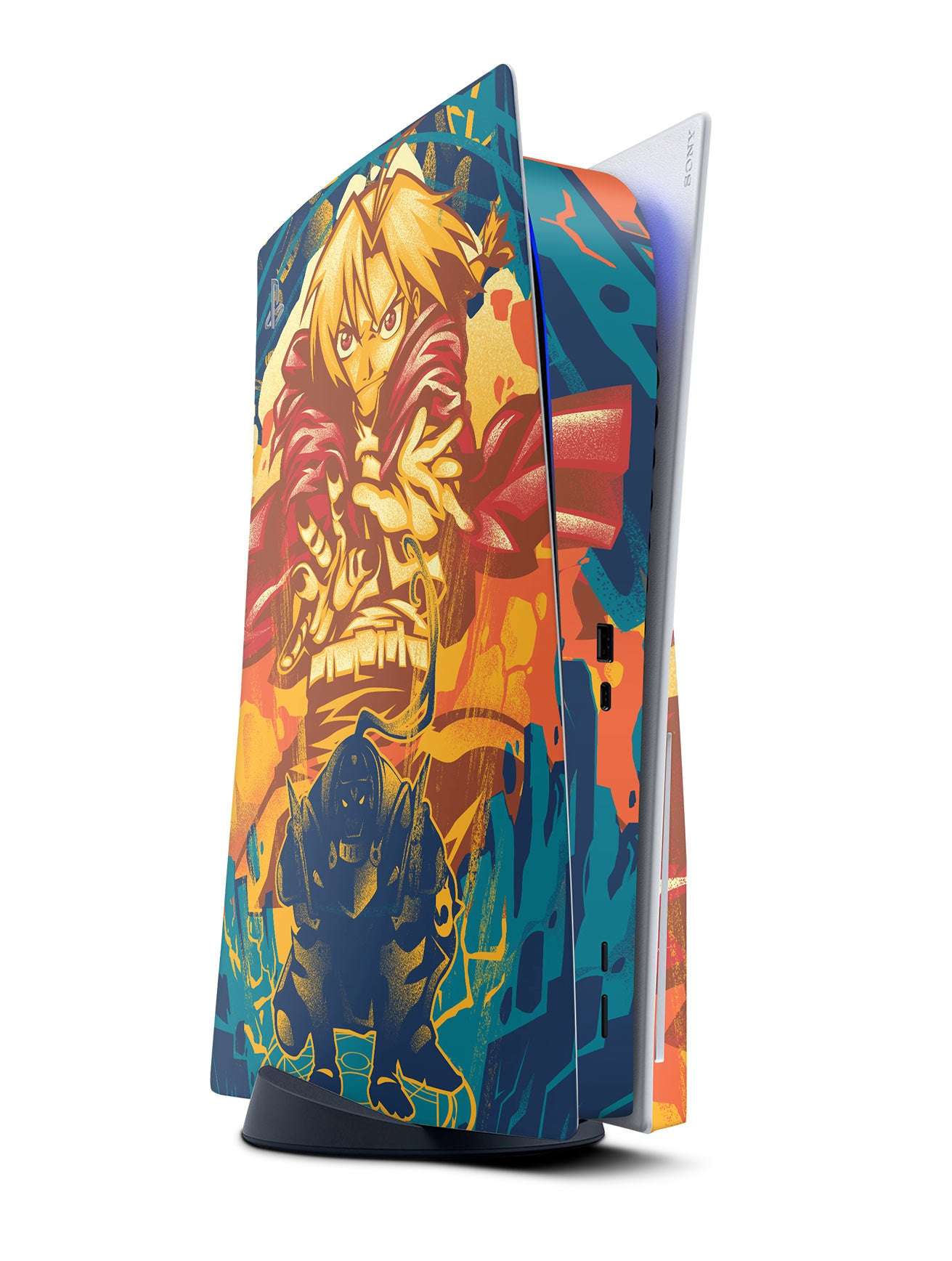 fullmetal alchemist ps5 console skin wrap sticker