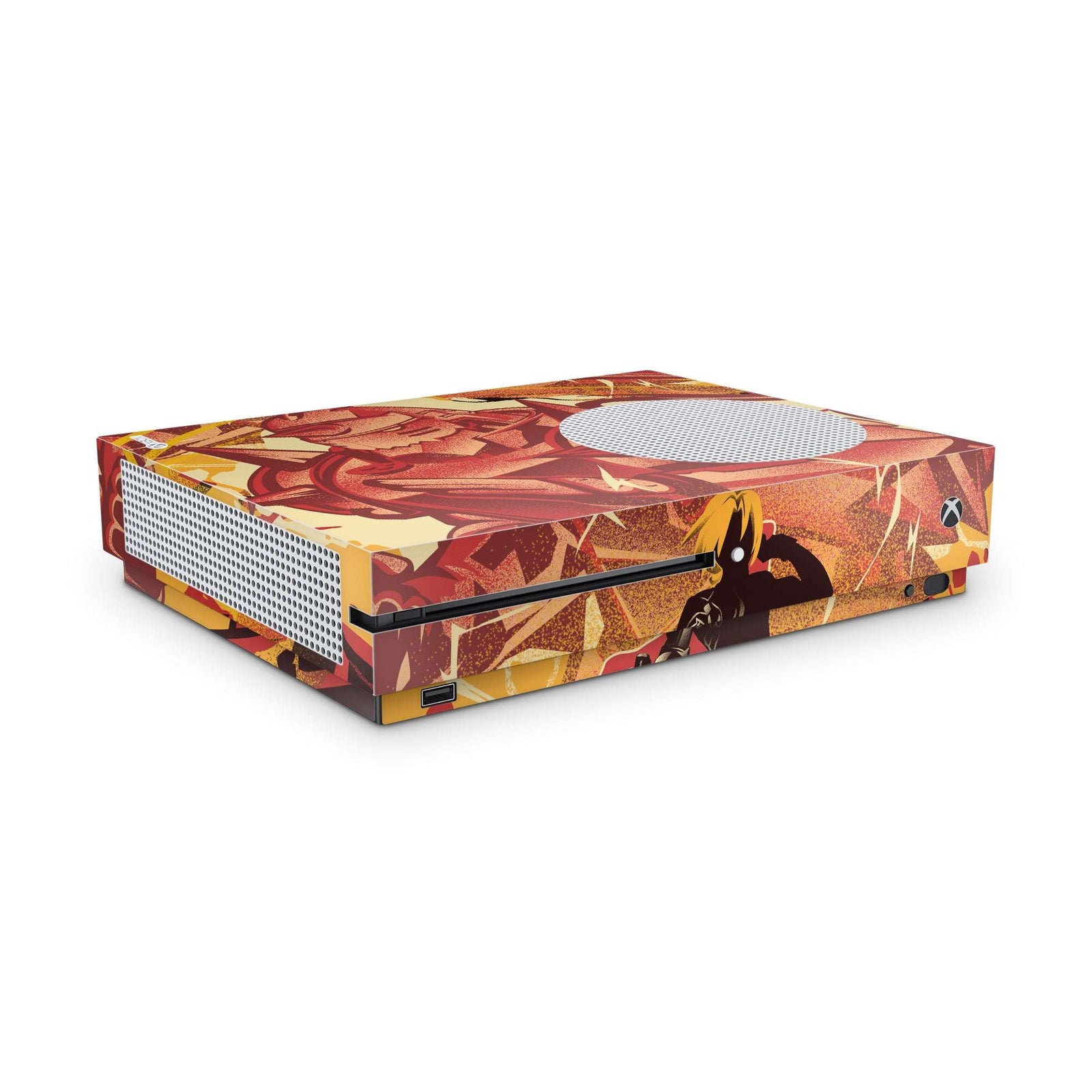 xbox one s fullmetal alchemist console skin wrap sticker decal