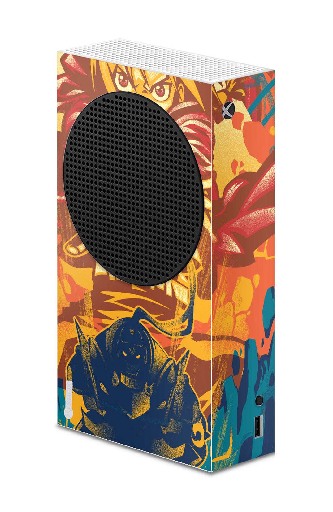 fullmetal alchemist xbox series s skin wrap console vinyl