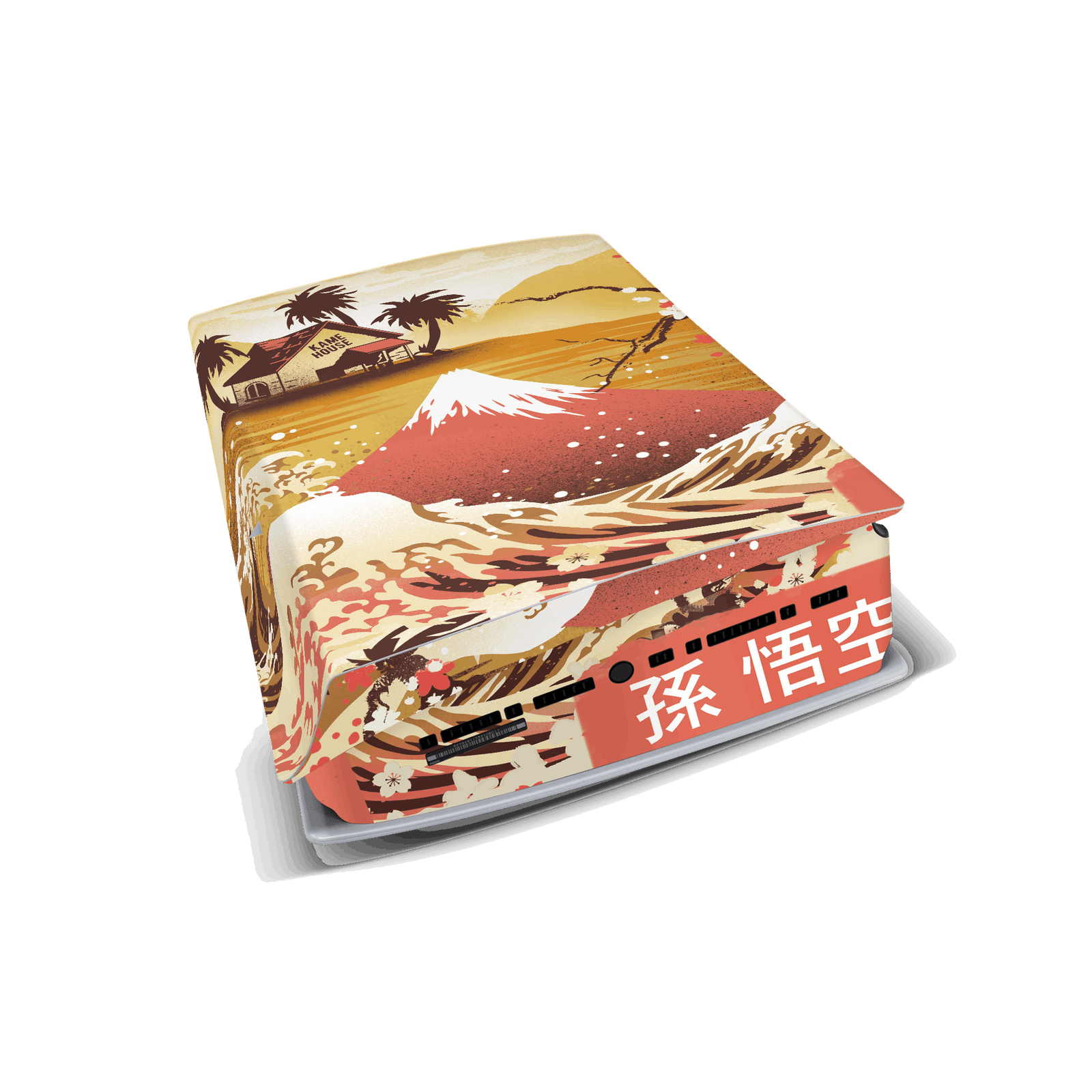 ps5 console skin wrap goku dragonball dbz