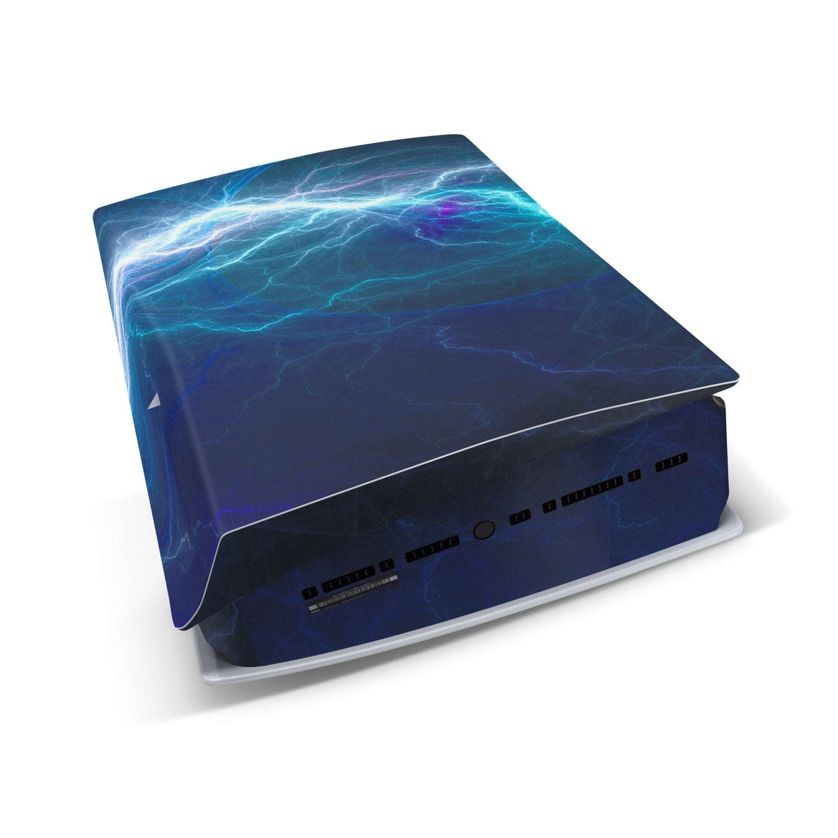 electric lightning ps5 console skin sticker wrap vinyl 3m