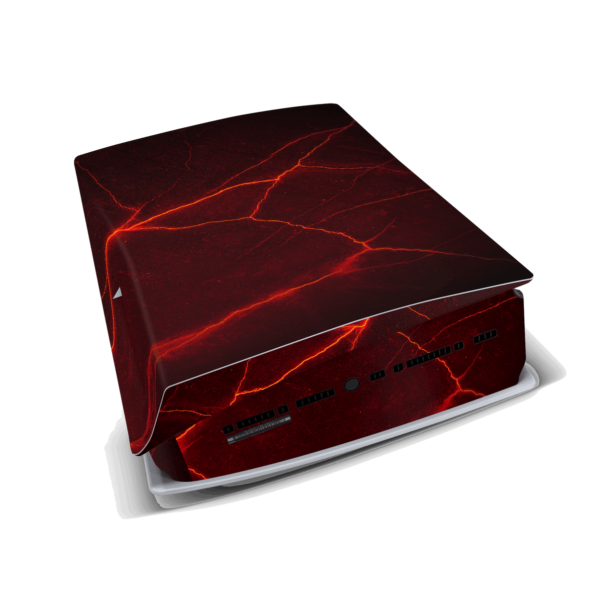 lava hell fire ps5 console skin vinyl wrap sticker