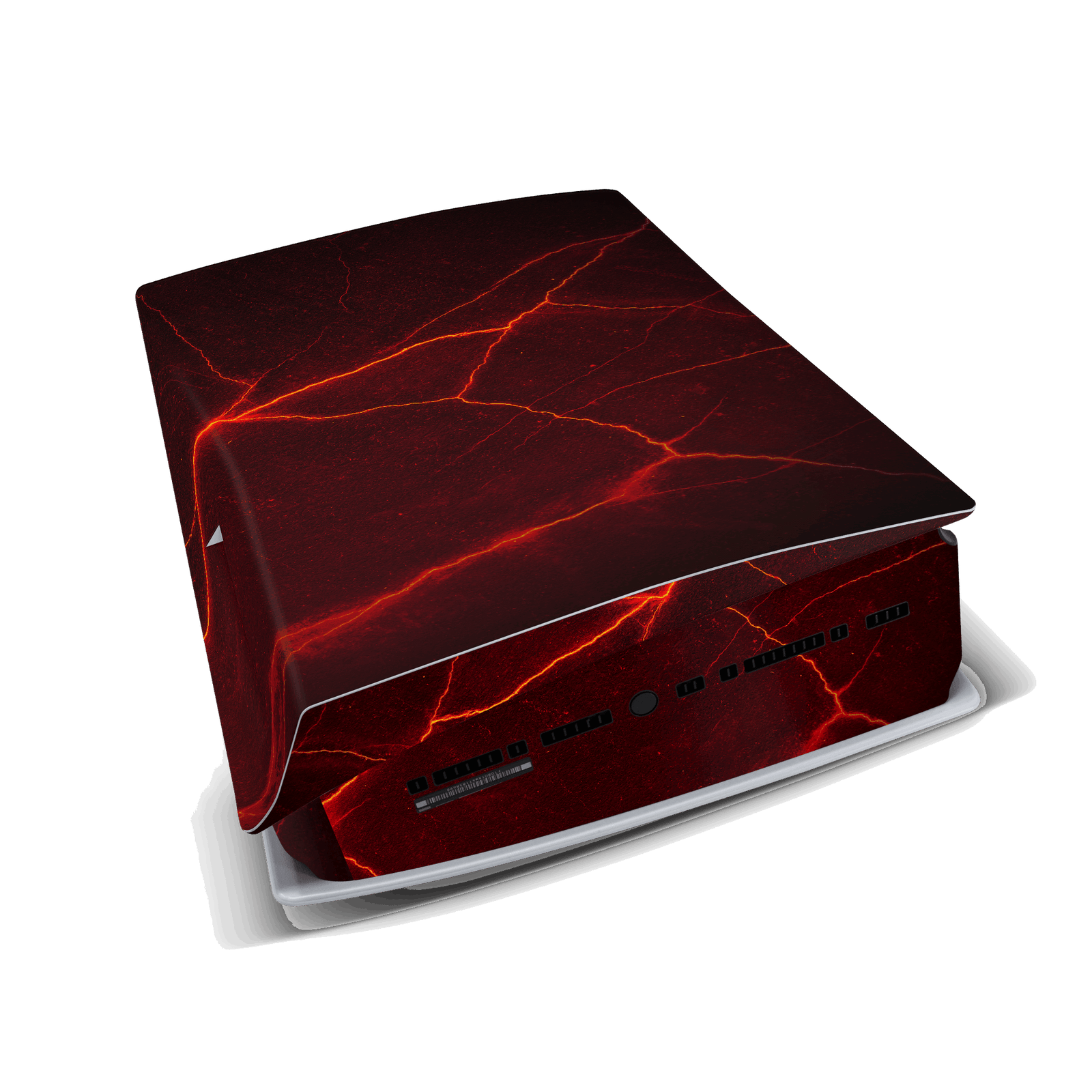 lava hell fire ps5 console skin vinyl wrap sticker