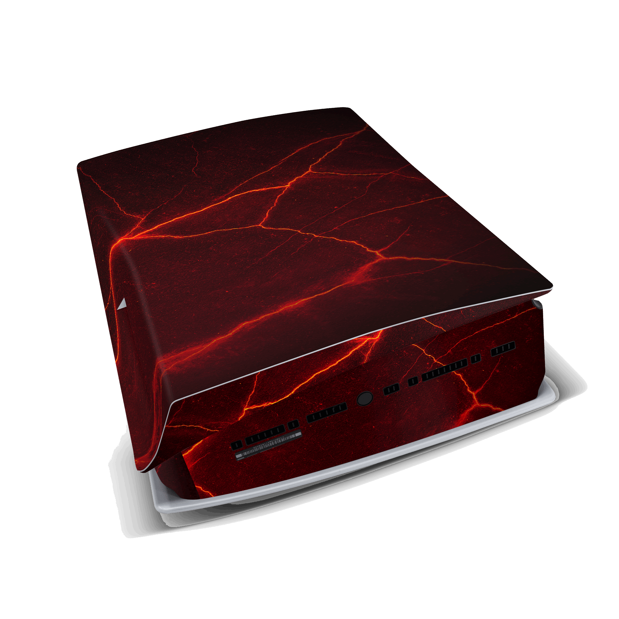 lava hell fire ps5 console skin vinyl wrap sticker