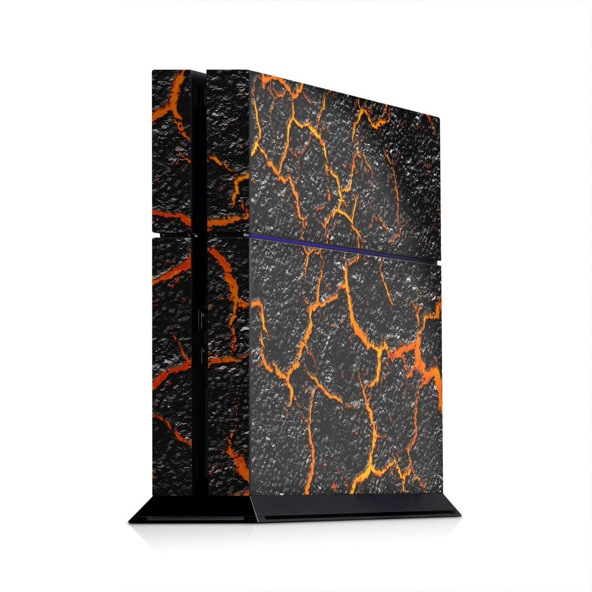 magma lava ps4 console skin vinyl sticker