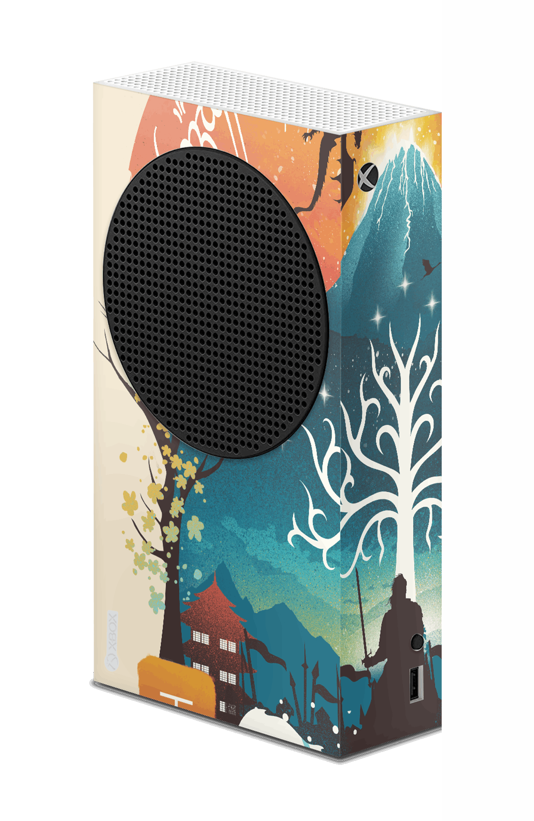 lord-of-the-rings-xbox-series-s-console-sticker-skin-vinyl