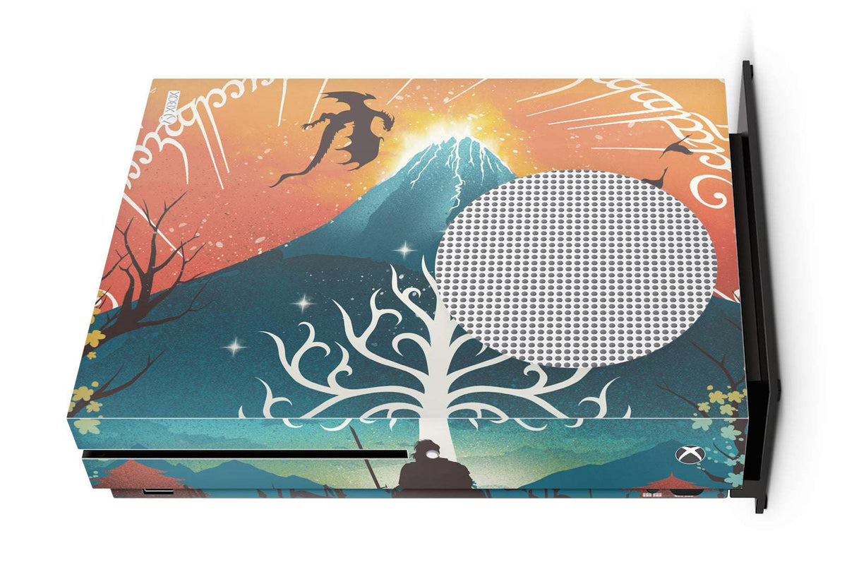 lord of the rings xbox one s console skin sticker wrap vinyl 3m