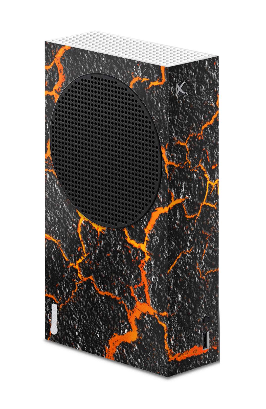 magma-lava-xbox-series-s-console-skin-vinyl-wrap