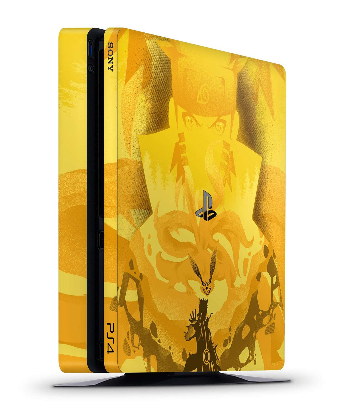 ps4 slim console skin naruto kurama vinyl wrap cover