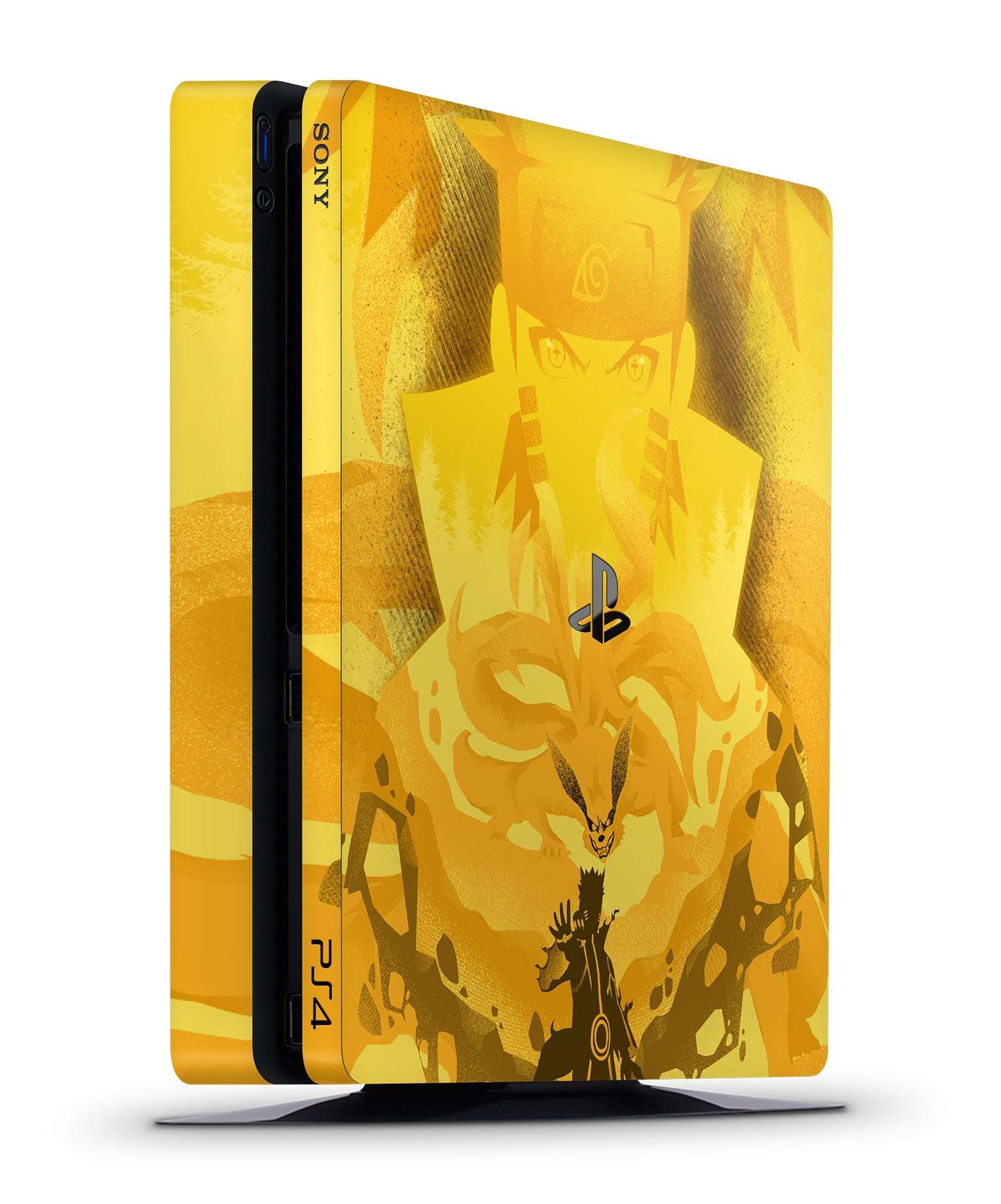 ps4 slim console skin naruto kurama vinyl wrap cover