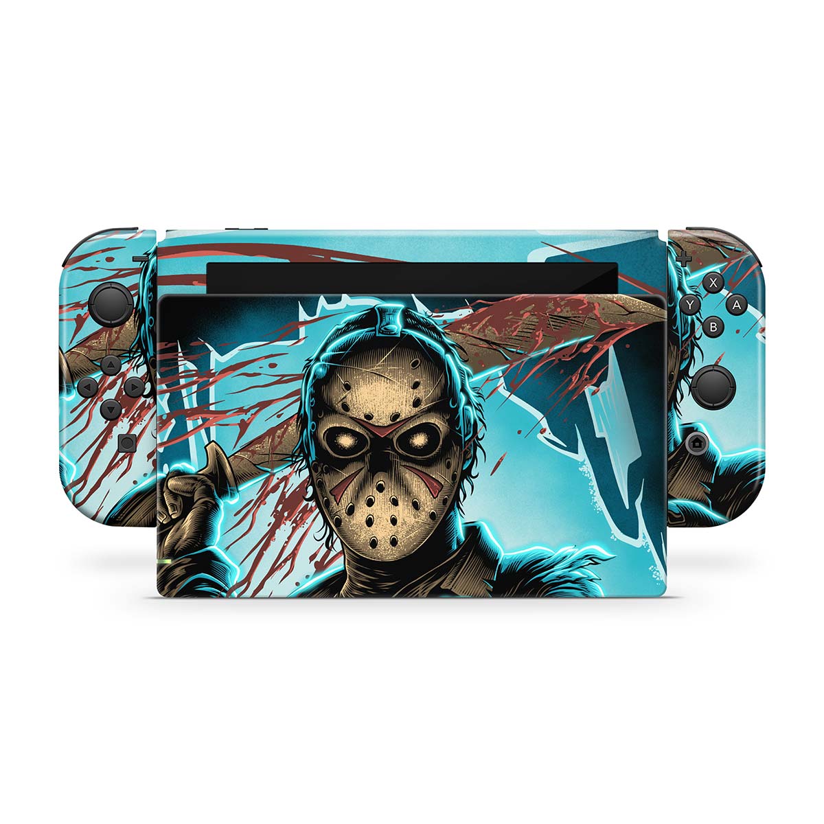 jason nintendo switch horror movie skin halloween