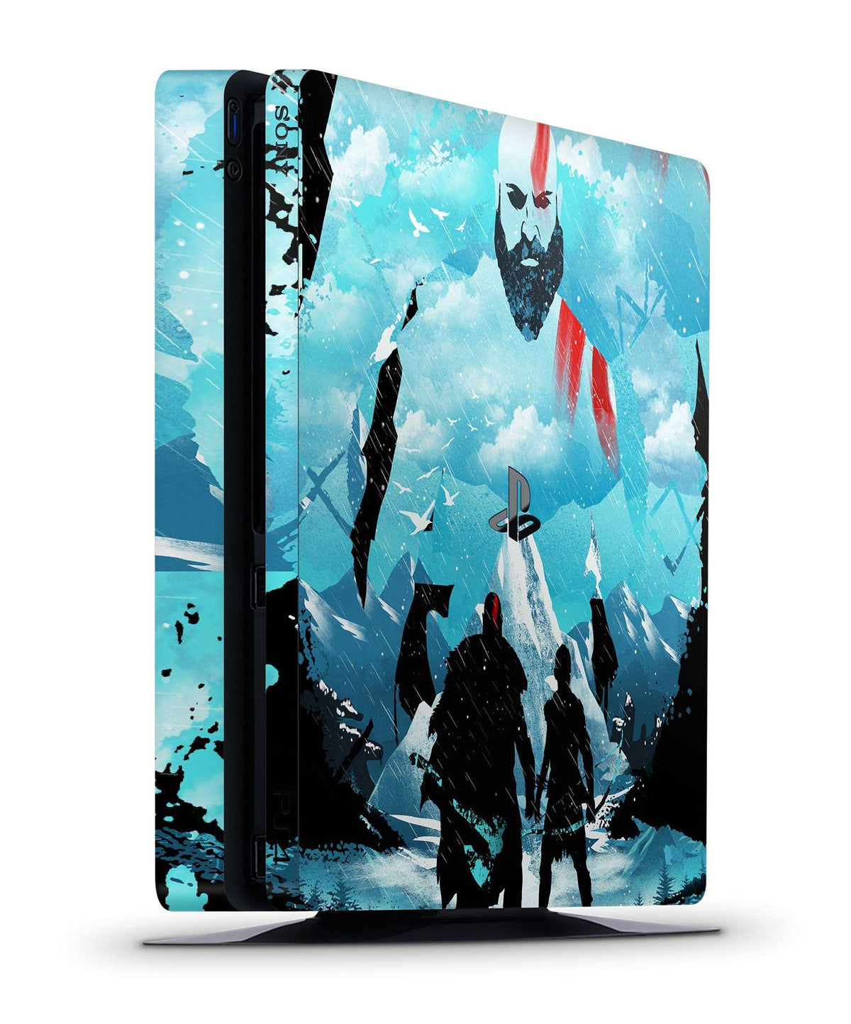ps4 slim ragnarok skin