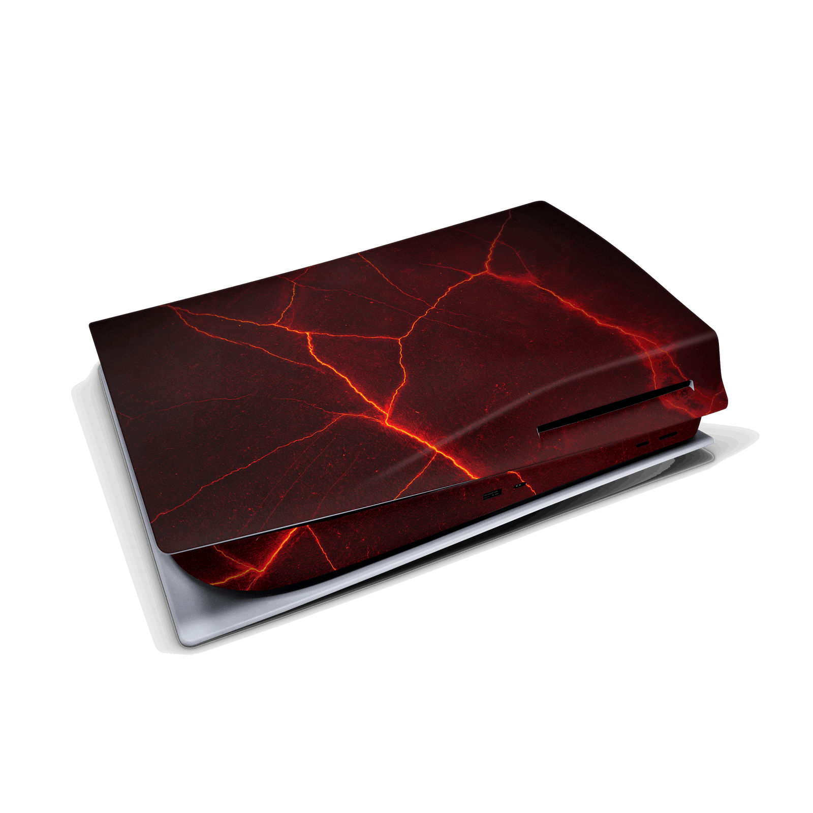 cracked earth ps5 console skin vinyl wrap sticker