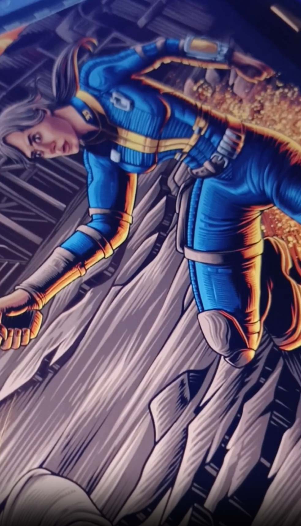 Lucy vs. The Ghoul - PS5 Console Skin