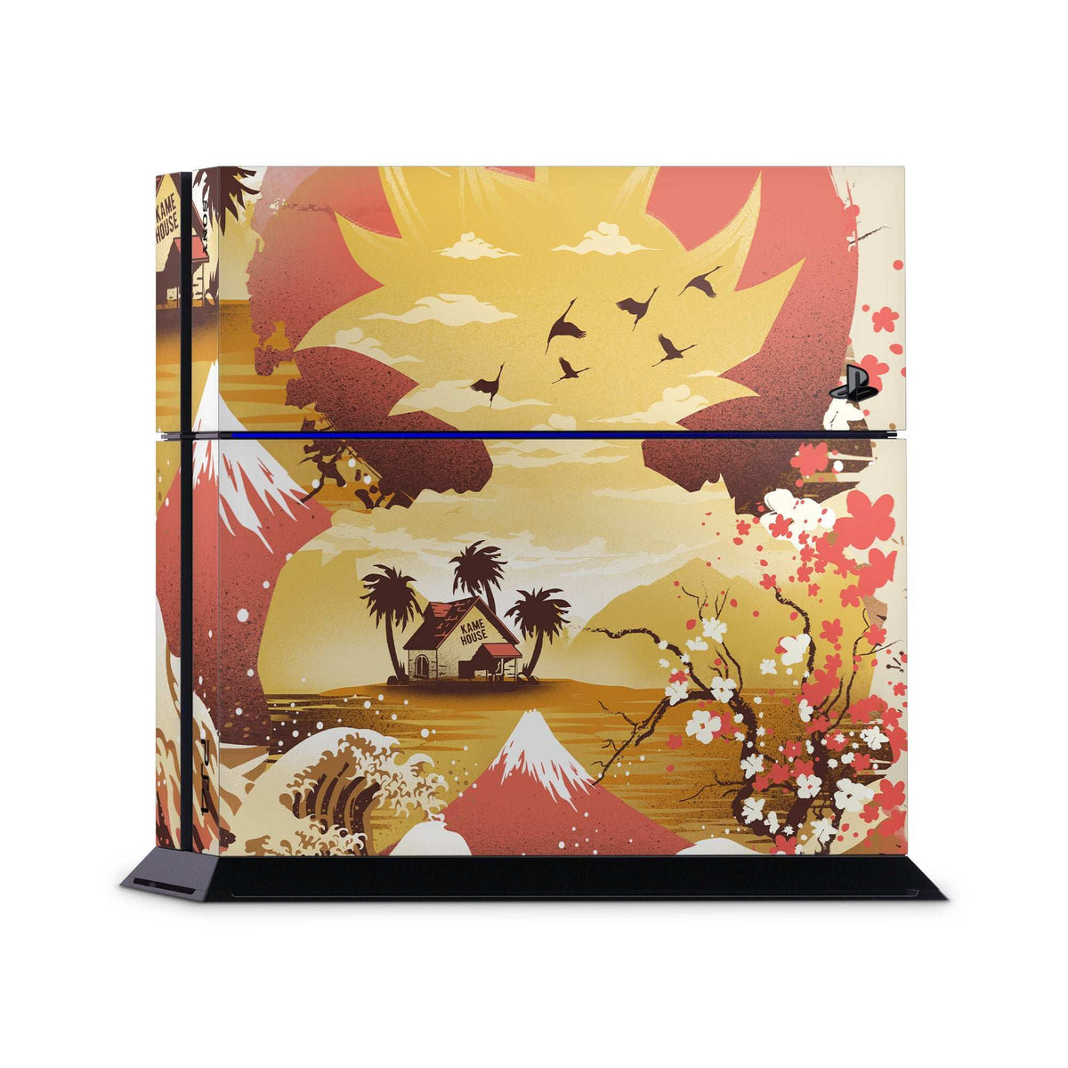 ps4 console wrap dragonball goku