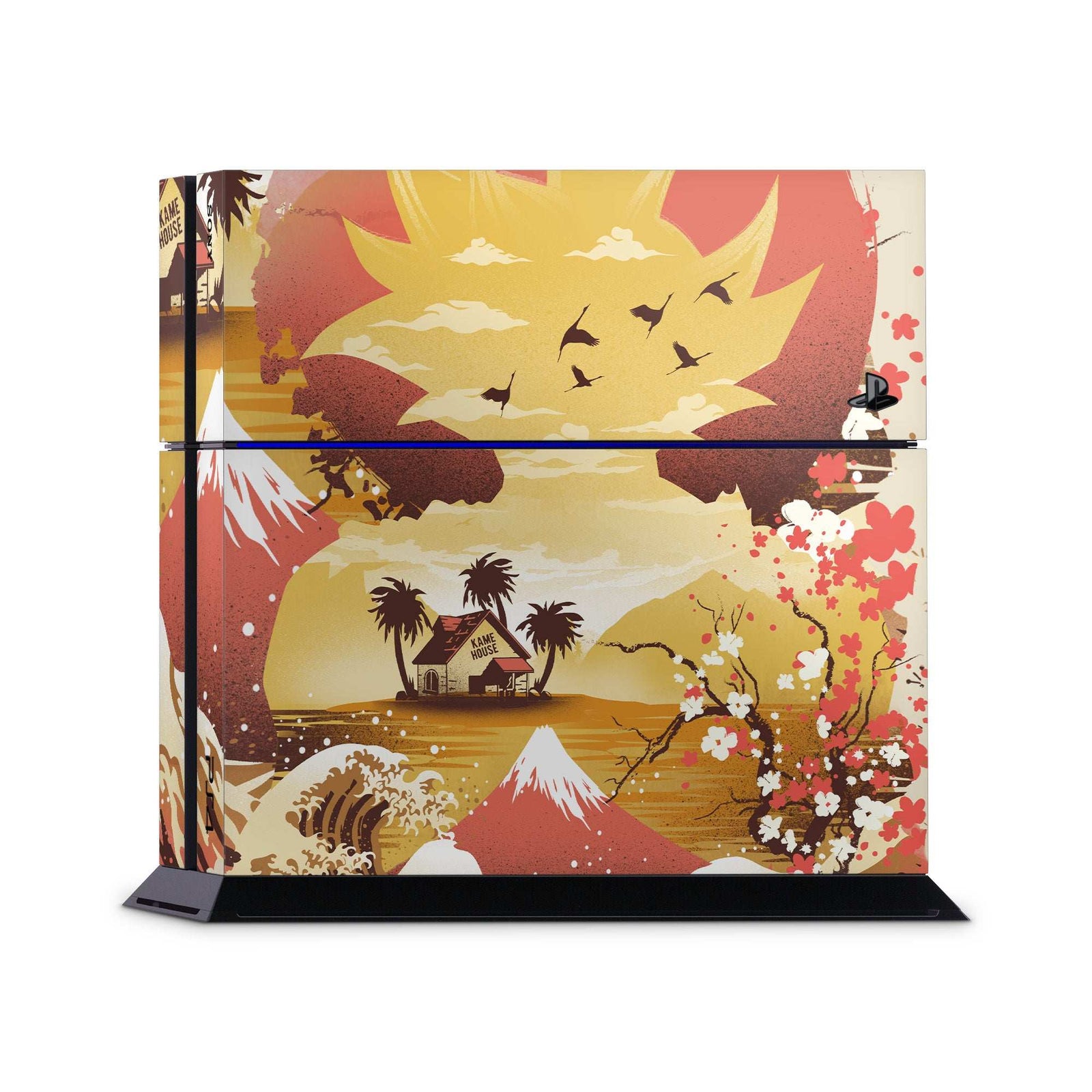 ps4 console wrap dragonball goku