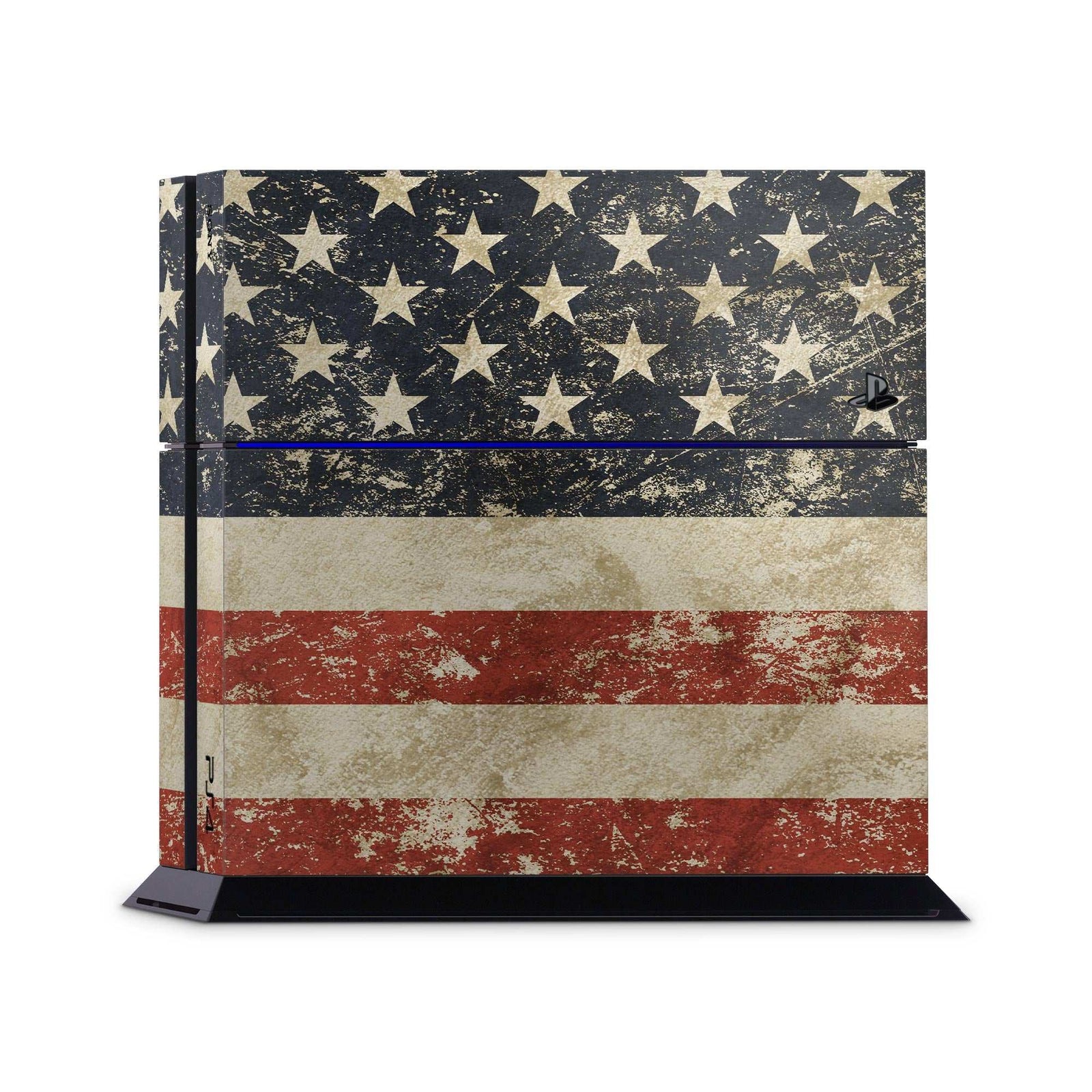 usa flag ps4 console skin