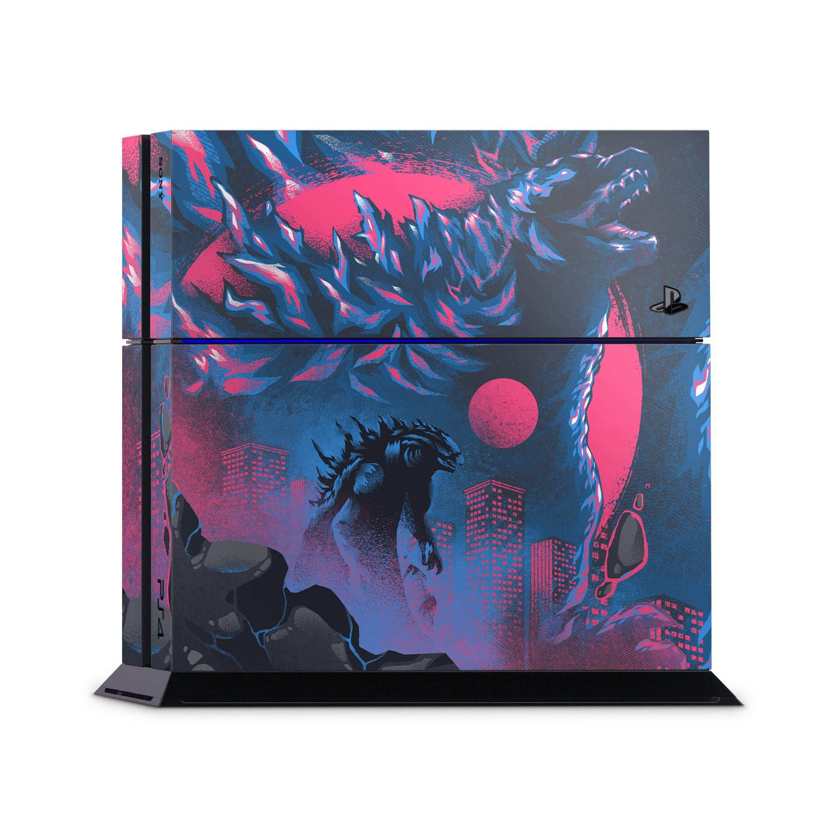 godzilla zilla ps4 console skin vinyl wrap decal