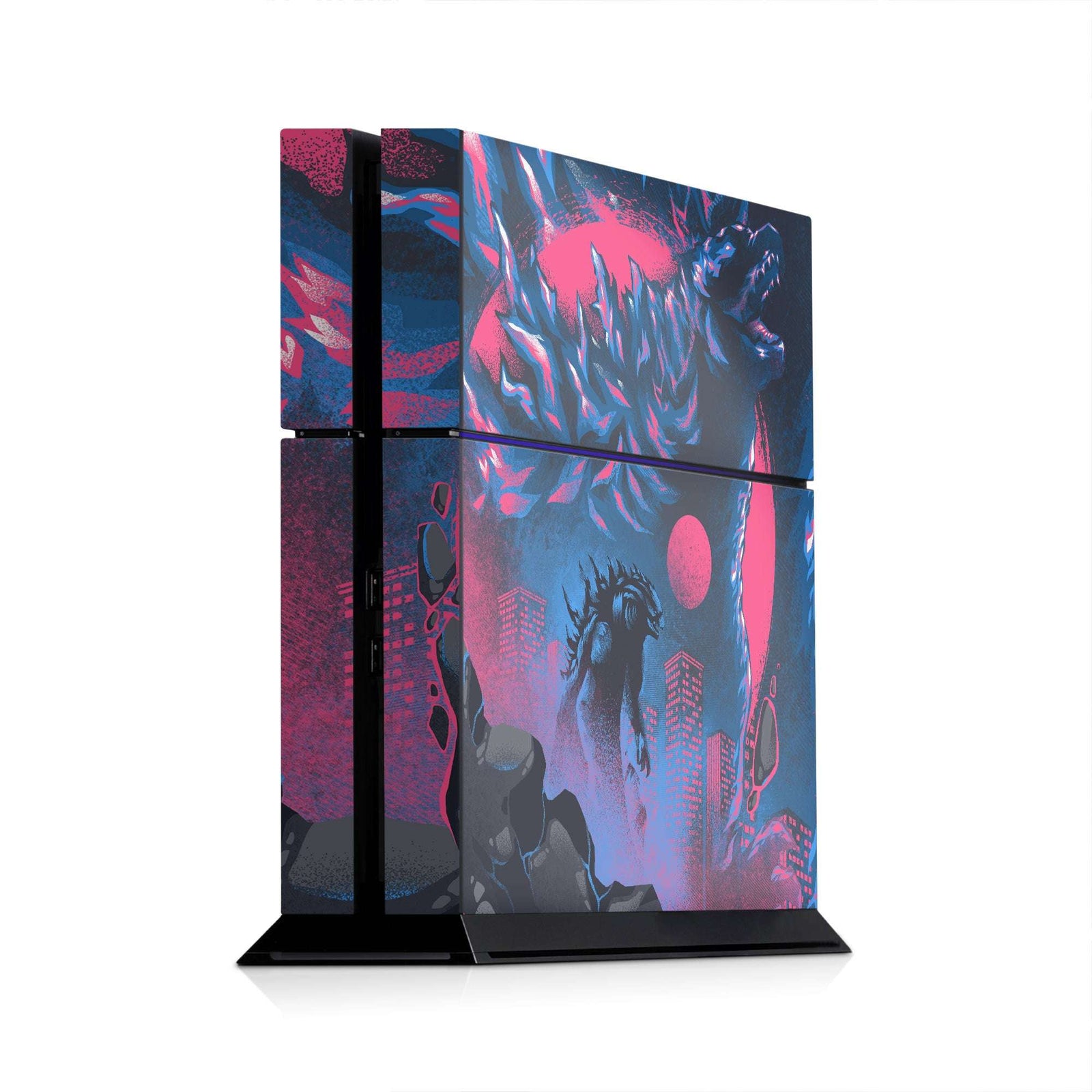 godzilla zilla ps4 console skin vinyl wrap decal