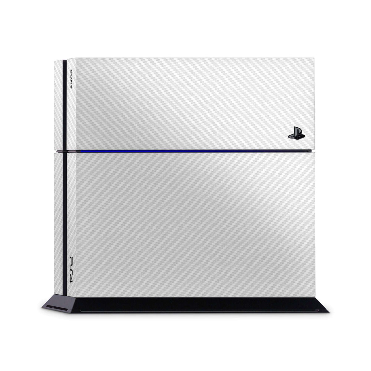 white carbon fiber ps4 skin