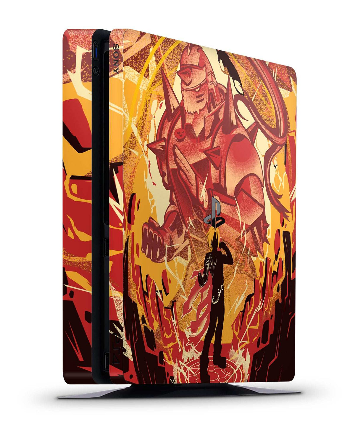 fullmetal alchemist ps4 slim console skin