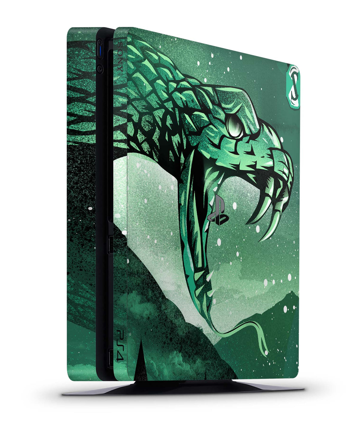 Slytherin - PS4 Slim Console Skin